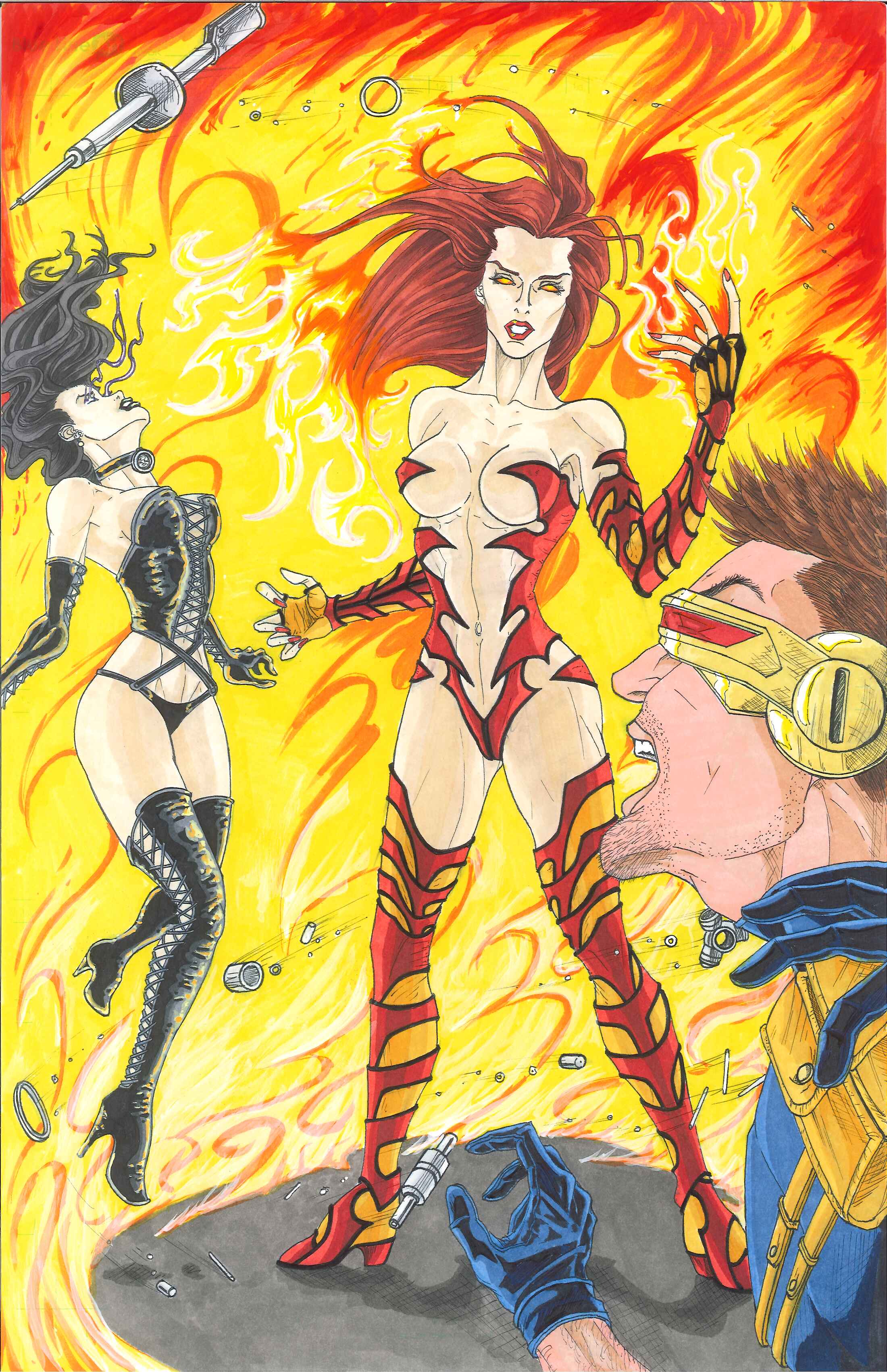 X-men Supreme Issue 68: The Phoenix Saga Part 1 Panel 1